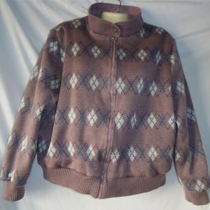 Women's Lilac Reversible Jacket Size 20 1/2